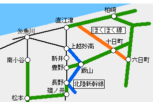 JR東日本30周年記念パス有効区間図