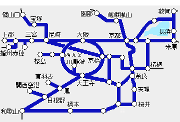 JR西日本関西自由周遊区間
