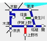 にんにんパス有効区間図